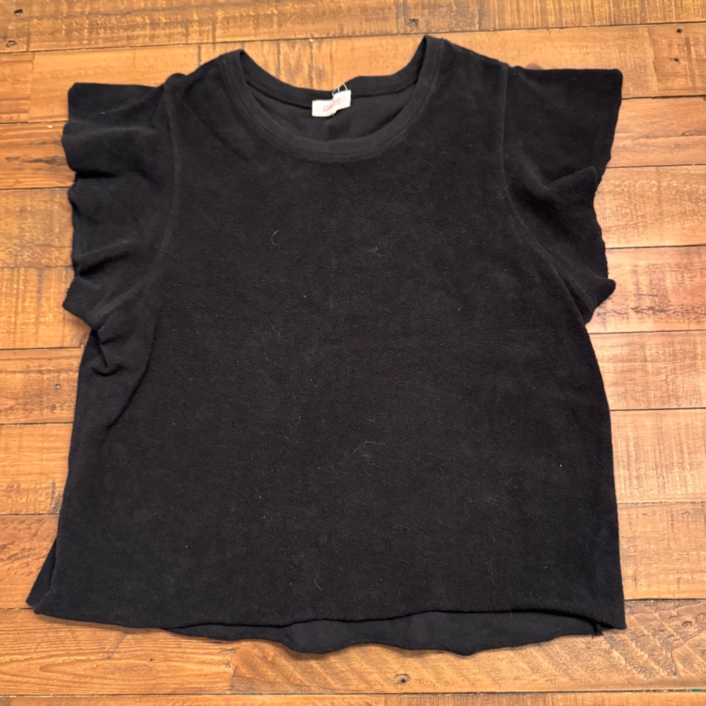 GOLDIE Celeste Ruffle Sleeve Tee - Picture 2 of 6